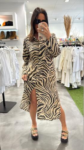Robe/tunique imprimé zèbre 053-240008 BSB 