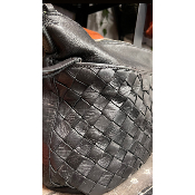 Sac cuir noir Lewi Biba