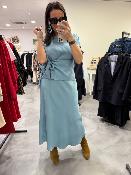 Blouse fluide ciel KEOLA