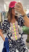 Top coloré à motifs 443460 WS