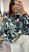 Blouse fluide bleue fantaisie 50952249 MM