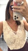 Body en dentelle beige B256JMX IMPERIAL