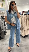Pantalon jeans à motifs PAPHOS 