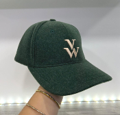 Casquette velours vert CA006