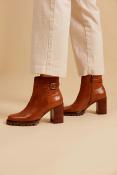Bottines en cuir camel CAELIA EMILIE K