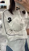 Chemise blanche oversize écritures 51096219 MM