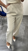 Pantalon fluide écru PICASSO G&M