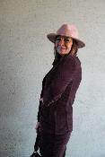 Veste Blazer velours côtelé marron chocolat WJV025 NT