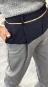 Pantalon gris et marine P6A3KDH IMPERIAL 