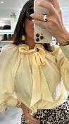 Blouse fluide jaune C212W050 DIXIE