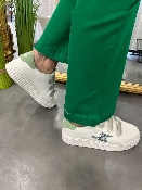 Pantalon jeans flare vert SONNY