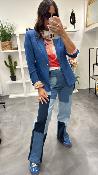 Veste Blazer jeans YVES AZUR BB