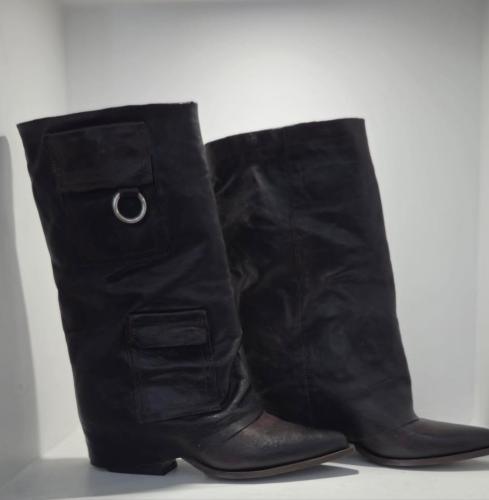 Bottes cuir marron GR6927