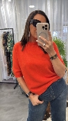 Pull manches courtes orange M3025843