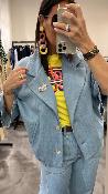 Veste oversize denim clair KXGI0053 KKS