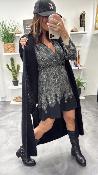 Robe courte à motifs KXAB1119 KKS