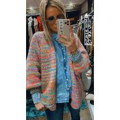 Gilet Multicouleurs Oversize Maddy
