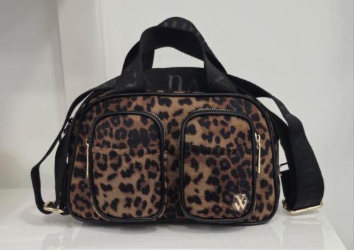 Sac vinyl léopard LORRAINE Wu 