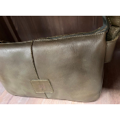 Sac cuir kaki Boston Biba