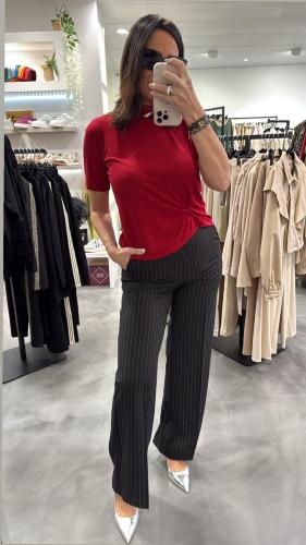 Pantalon noir ligne tennis  P4L0JBU IMPERIAL