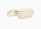 Sac banane Lydie beige clair en tweed WU