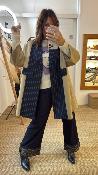 Veste trench bi-matire KI74JFU Imperial 
