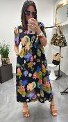 Robe longue bleue marine 443527 Lucy WHITE STUFF