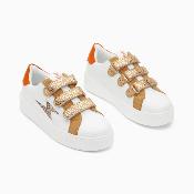 Basket bronze et orange LOUIE BK2752 WU