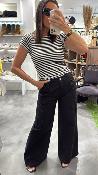 Pantalon cargo noir KSPA7629 KKS