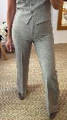 Pantalon fluide coupe droite Sable M8403P