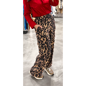 Pantalon imprime lopard 50110195