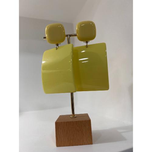 Boucles Oreilles lola Jaune 