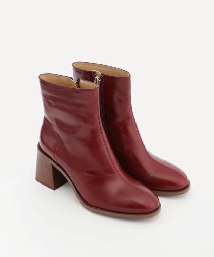 Bottines bordeaux VICTORIA Emilie K