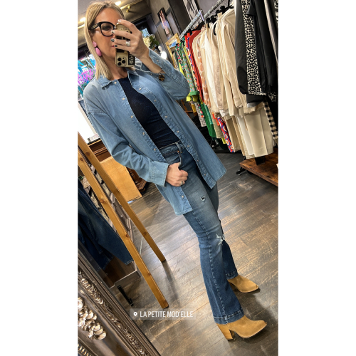 Chemise longue Jean Lucia