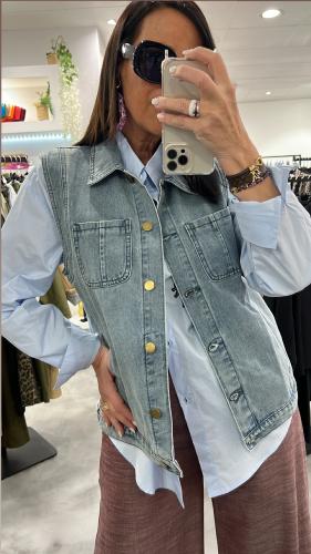 Veste sans manches jeans 51075209 MM 