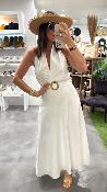 Robe longue écru ROSAMOUR G&M