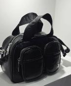 Sac vinyl noir LORRAINE Wu 