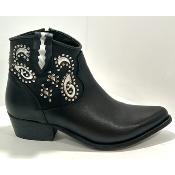 Bottines tiag cuir noir GR2266