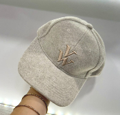 Casquette velours beige CA006
