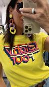 Tee shirt jaune RICHIE MHJ