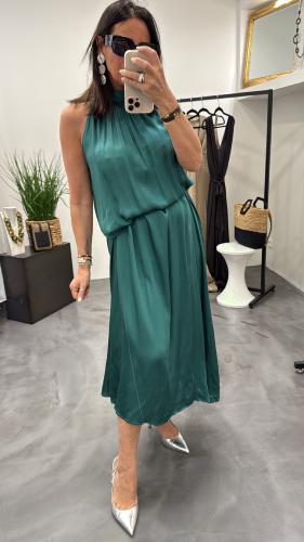 Robe émeraude ROSE G&M