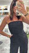 Combinaison bustier noir M8335P MR