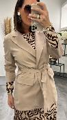 Veste Trench court beige 50037259