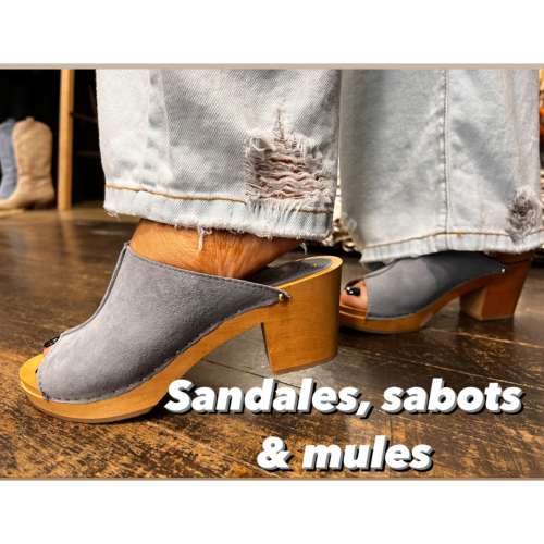 Sandales Sabots Mules