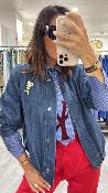 Bomber oversize jean KXGI0054 KKS