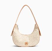 Sac demi-lune Lexie léopard beige WU