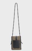 Sac mini bandoulière raphia WBU002 NT