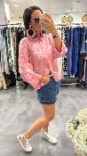 Chemise rose à motifs 053-240012 BSB