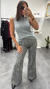 Pull sans manches à strass MRK685 MR