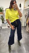 Pull manches courtes jaune fluo M3025857 IMPERIAL